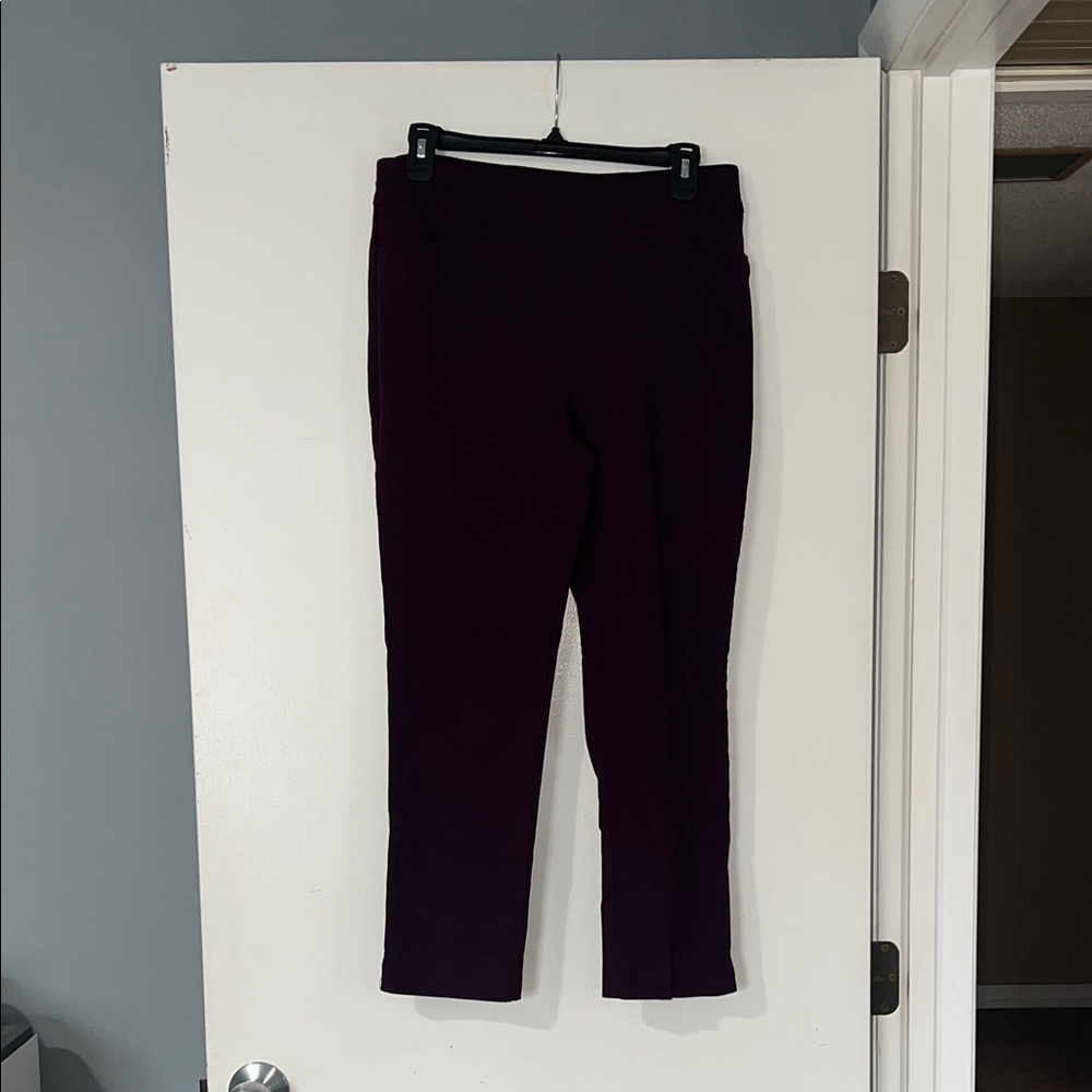 Chico's Purple Ankle Pants